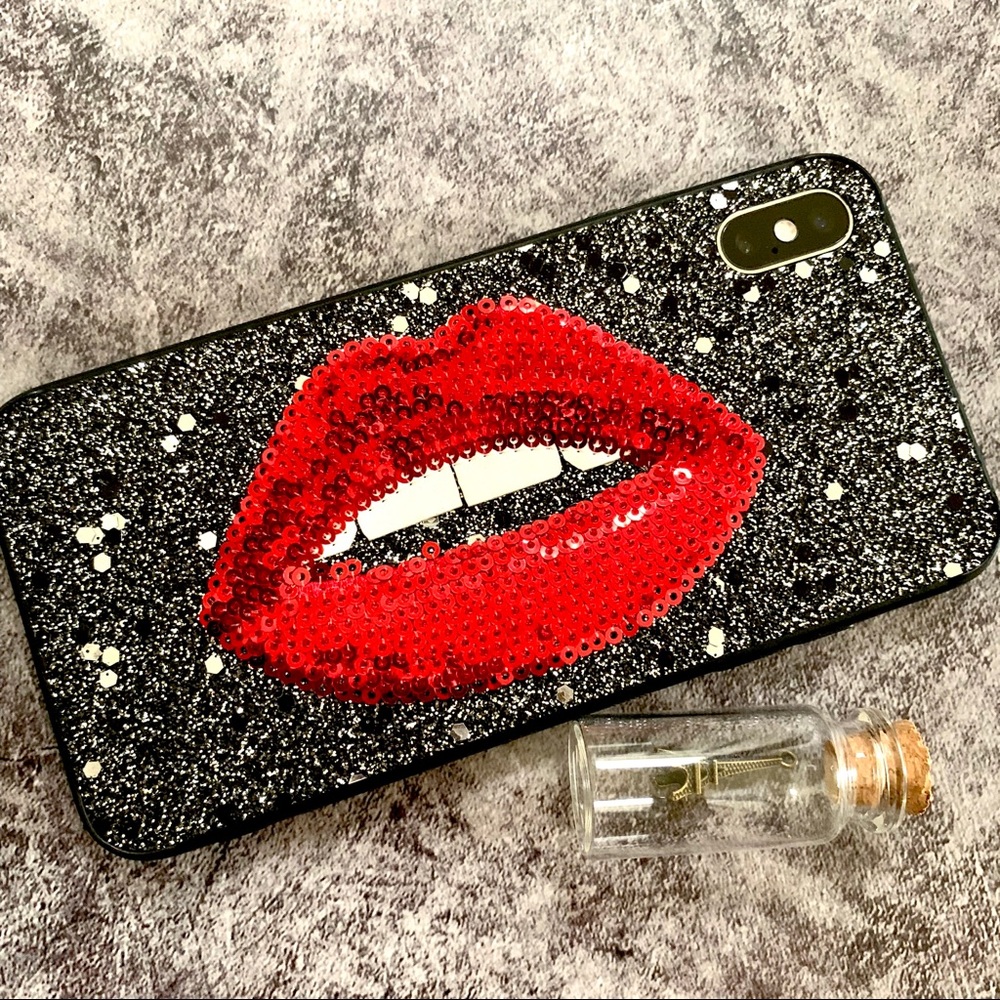 New Sexy Lip Sequin iPhone X/XS/XS Max Case